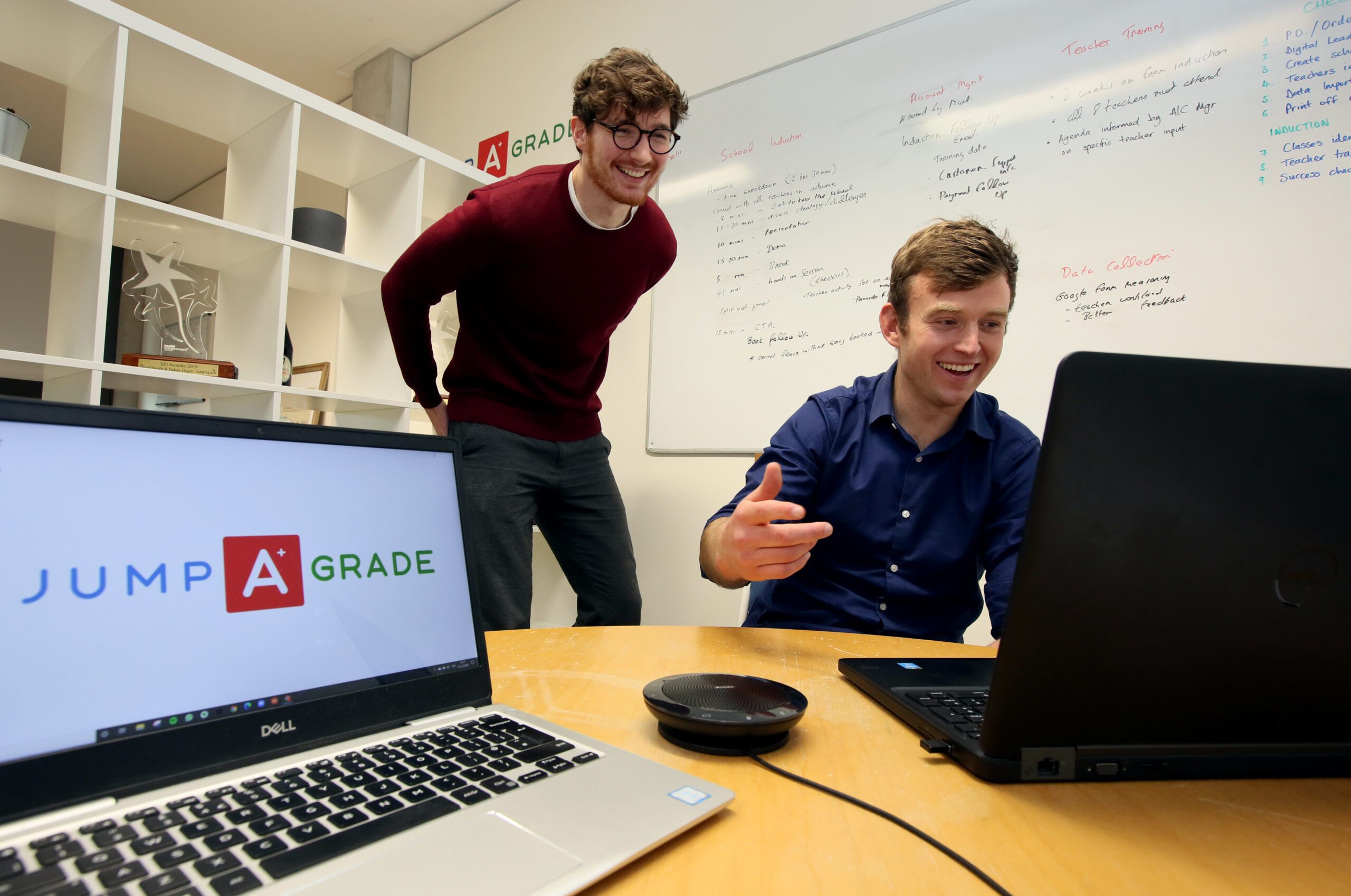 Ep. 10: Making education accessible to everyone – David Neville & Pádraic Hogan, co-founders of JumpAgrade
